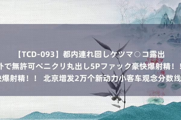 【TCD-093】都内連れ回しケツマ○コ露出 ド変態ニューハーフ野外で無許可ペニクリ丸出し5Pファック豪快爆射精！！ 北京增发2万个新动力小客车观念分数线公布 54分入围